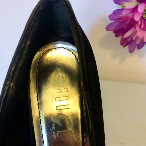 ROUGE HELIUM BLACK HEELS 👠 - Picture 5 of 6